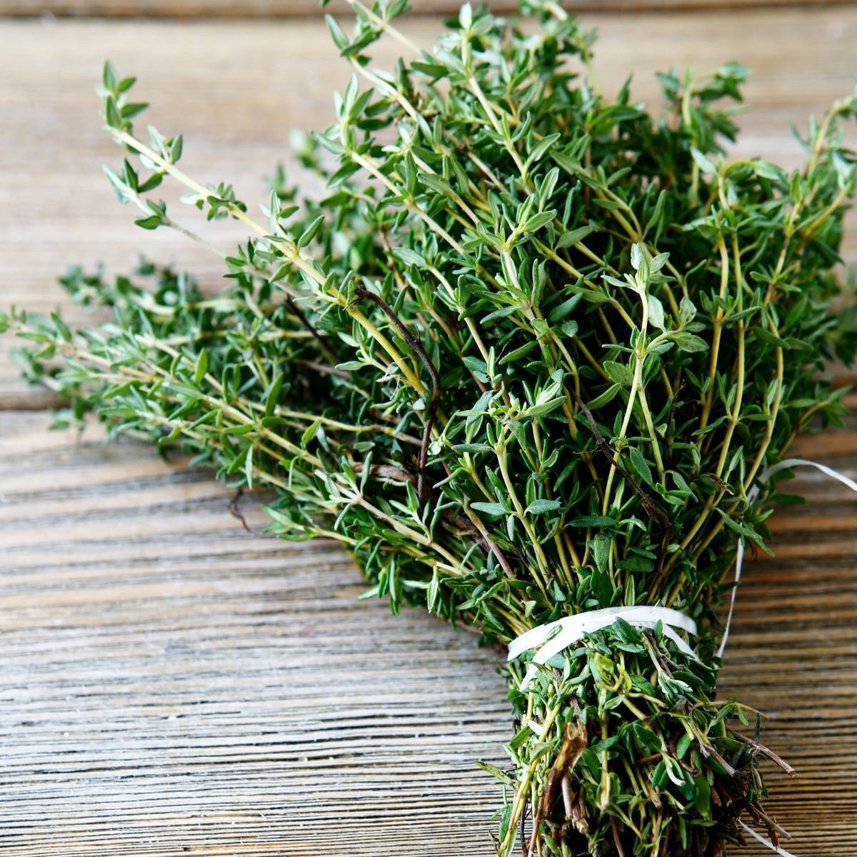 1 bunch fresh thyme to dried